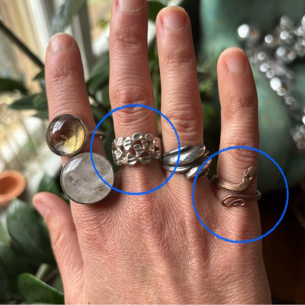 Sterling Silver and Copper Ring Shop — FREE SHIPPING